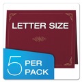 Frames | Oxford 29900585BGD 11.25 x 8.75 Certificate Holder - Burgundy (5/Pack) image number 5