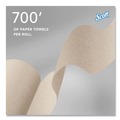 Paper Towels and Napkins | Scott 54038 Essential 1-Ply 8 in. x 700 ft. 1.75 in. Core 100% Recycled Fiber Hard Roll Towel - Brown (6/Carton) image number 9