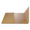 Office Chair Mats | Alera CM12233ALEPL 45 in. x 53 in. Moderate Use Wide Lipped Studded Chair Mat for Low Pile Carpet - Clear image number 4