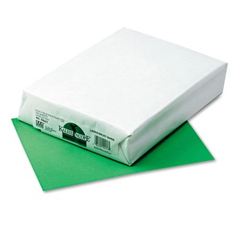 Pacon P102057 24 lbs. 8.5 in. x 11 in. Kaleidoscope Multipurpose Colored Paper - Emerald Green (500/Ream)