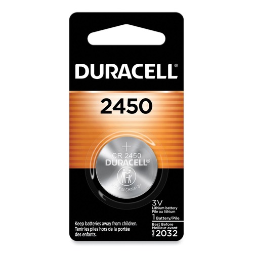 Batteries | Duracell DL2450BPK 2450 Lithium Coin Batteries (36/Carton) image number 0