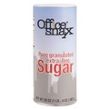 Condiments | Office Snax OFX00019G 20 oz Reclosable Canister of Sugar (3/Pack) image number 1