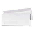 Envelopes & Mailers | Quality Park QUA90120 4.13 in. x 9.5 in. #10 Commercial Flap Gummed Closure Invoice-Format Address-Window Envelope - White (500/Box) image number 0