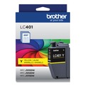 Ink & Toner | Brother LC401YS LC401YS 200 Page-Yield Ink - Yellow image number 1
