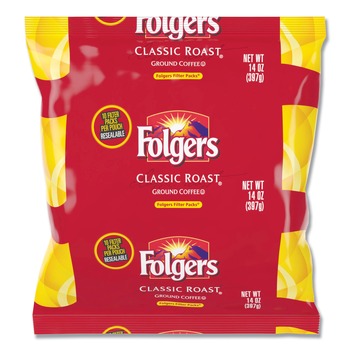 Folgers 2550010117 1.4 oz. Classic Roast Coffee Filter Packs (40/Carton)