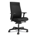 Office Chairs | HON HONI2UL2AC10TK Ignition 2.0 17 in. to 22 in. Seat Height Supports Up to 300 lb Upholstered Mid-Back Task Chair With Lumbar - Black image number 0