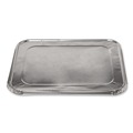  | Handi-Foil 204930 12.27 in. x 10.44 in. 30 Gauge Steam Pan Foil Lids Fits Half-Size Pan (100/Carton) image number 1