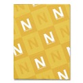 File Folders | Neenah Paper 05201 8.5 in. x 11 in. 24 lbs. Bond Weight CLASSIC Linen Stationery - Classic Natural White (500/Ream) image number 2
