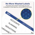 Labels | Avery 75366 0.66 in. x 3.44 in. Permanent TrueBlock File Folder Labels with Sure Feed Technology - White (1800/Box) image number 3