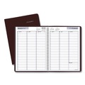 Notebooks & Pads | AT-A-GLANCE G520-14 12-Month: Jan 2026 to Dec 2026 11 in. x 8 in. Vertical-Column Format DayMinder Weekly Appointment Book - Burgundy Cover image number 2