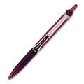 Pens | Pilot PIL15137 0.5 mm Extra-Fine Precise V5RT Retractable Roller Ball Pen - Burgundy Ink, Burgundy/Silver Barrel (1-Dozen) image number 2