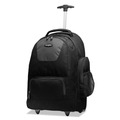 Office Accessories | Samsonite 17896-1053 14 in. x 8 in. x 21 in. Polyester Rolling Backpack Fits Devices Up to 15.6 in. - Black/Charcoal image number 0