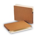 File Folders | Smead 73214 1.75 in. Expansion Letter Size Drop Front File Pockets - Redrope (25/Box) image number 4