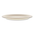 Bowls and Plates | Boardwalk PL-10BW-NPFA 10 in. Bagasse PFAS-Free Dinnerware Plate - Tan (500/Carton) image number 4