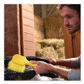 Cleaning Brushes | Rubbermaid Commercial FG9B2900YEL 8 in. Brush 8 in. Gray Plastic Handle Long Handle Scrub - Yellow Synthetic Bristles (6/Carton) image number 3