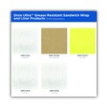 Food Wraps | Dixie GRC1212 12 in. x 12 in. All-Purpose Dry Wax Paper Food Wrap - White (5000/Carton) image number 4