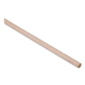 Mops | Boardwalk BWK120C Handle/Deck Mops with No. 20 Head and 54 in. Handle - White Cotton Head/Natural Wood Handle (6/Carton) image number 4