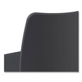 Office Chairs | HON HRUCK1L.S.PR8 18 in. Seat Height Supports Up to 300 lbs. Charcoal Seat/Back Ruck Laminate Chair - Silver Base image number 2