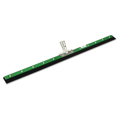 Cleaning Tools | Unger FP900 Aquadozer Heavy Duty Floor Squeegee, 36 Inch Blade, Green/black Rubber, Straight image number 0