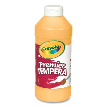 Crayola 541216033 16 oz Premier Tempera Paint - Peach