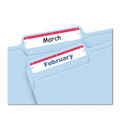 Labels | Avery 05201 0.69 in. x 3.44 in. Permanent File Folder Labels - White (252/Pack) image number 3