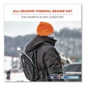 Safety & First Aid | Ergodyne 16814 N-Ferno 6812 One Size Fits Most Rib Knit Beanie - Orange image number 2