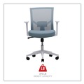 Office Chairs | Alera ALEWS42B77 17.32 in. to 21.1 in. Seat Height Mesh Back Task Chair Supports Up to 275 lb - Seafoam Blue Seat/Back image number 10