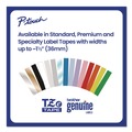 Labels | Brother P-Touch TZE2312PKG Tze Standard Adhesive 0.47 in. x 26.2 ft. Laminated Labeling Tapes - Black On White (2/Pack) image number 5