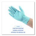 Disposable Gloves | Boardwalk 382SBXA 5 mil. Disposable Examination Nitrile Gloves - Small, Blue (100/Box) image number 8