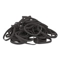 Rubber Bands | Alliance 57305 0.04 in. Gauge Multi-Purpose Rubber Band - Black/Size 30 (1/Box) image number 1