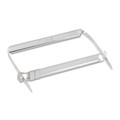 Staples | ACCO A7012992K 2.75 in. Center to Center Standard 2-Piece 2-Prong Paper Fastener Base and Compressor Sets - Silver (50/Box) image number 2