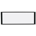 White Boards | MasterVision MA10007705 36 in. x 18 in. Cubicle Workstation Dry Erase Board - White Surface/Black Aluminum Frame image number 0