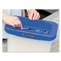 Boxes & Bins | Bankers Box 0086301 14.25 in. x 8.63 in. x 11.06 in. Heavy-Duty Portable File Box - Clear/Blue image number 5