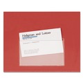 Labels | Cardinal 21500CB 3.75 x 2.38 HOLD IT Top Load Poly Business Card Pocket - Clear (10/Pack) image number 3