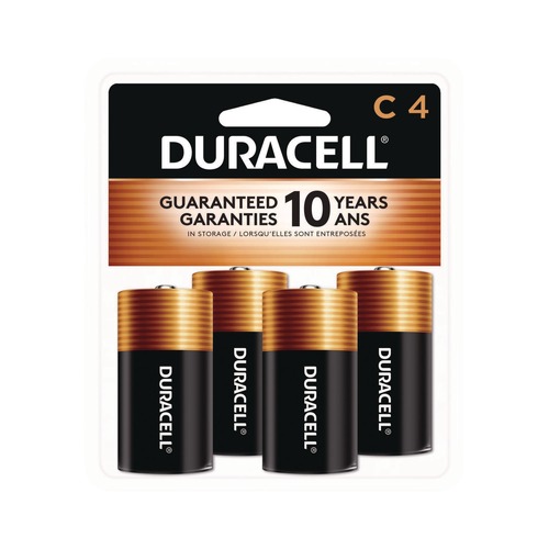 Batteries | Duracell MN1400R4Z CopperTop Alkaline C Batteries (4/Pack) image number 0