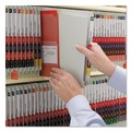 Just Launched | Smead 26800 End Tab Pressboard Classification Folders with Four SafeSHIELD Fasteners - Letter, Gray-Green (10/Box) image number 4