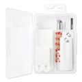 Hook & Loop Fasteners | Command 17221-ES 1 lbs. 4 lbs. Capacities Plastic Picture Hanging Kit - Assorted Sizes White (24/Pack) image number 1