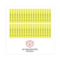 Highlighters | Universal UNV08866 Chisel Tip Desk Highlighter Value Pack - Fluorescent Yellow Ink, Yellow Barrel (36/Pack) image number 6