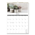 Bulletin Boards | Blueline C173121 12-Month (Jan to Dec): 2026 12 in. x 17 in. Minimalistic Artwork Wall Calendar - White/Multicolor Sheets image number 0