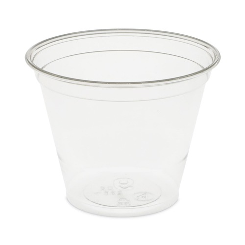 Cups and Lids | Pactiv Corp. YP9C EarthChoice 9 oz. Recycled Plastic Cold Cups - Clear image number 0