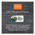 Food Trays, Containers, and Lids | World Centric PB-SC-U13-LFS 13.7 in. x 6.6 in. x 1.3 in. Fiber Hinged Paper Containers - Natural (200/Carton) image number 2