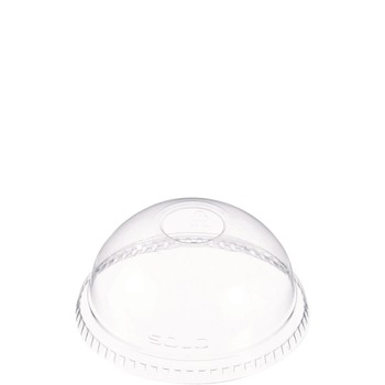 KITCHEN | Dart DLR662 16 oz. Plastic Dome-Top Cold Cup Lids - Clear (1000/Carton)