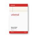 Notebooks & Pads | Universal UNV35852 50-Sheet 5 in. x 8 in. Colored Perforated Writing Pads - Narrow Rule, Ivory (1 Dozen) image number 0