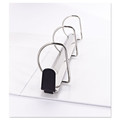 Binders | Avery 05504 3 Slant Rings 2 in. Capacity 11 in. x 8.5 in. Heavy-Duty Non Stick View Binder with DuraHinge - White image number 4