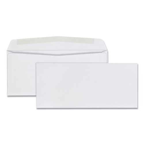 Envelopes & Mailers | Quality Park QUA90090 #9 Commercial Flap Gummed Closure 3.88 in. x 8.88 in. Business Envelope - White (500/Box) image number 0
