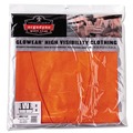Safety & First Aid | Ergodyne 21045 Polyester Mesh GloWear 8210Z Class 2 Economy Vest with Zipper Closure - Large to Extra Large ,Orange image number 1