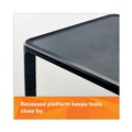 Monitor Stands | 3M MS85B 16 in. x 12 in. x 1.75 in. to 5.5 in. 20-lb. Capacity Adjustable Monitor Stand - Black/Silver image number 6