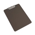 Clipboards | Universal UNV40311 Low-Profile Plastic Clipboard with 0.5 in. Clip Capacity for 8.5 x 11 Sheets - Translucent Black image number 1