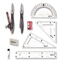 Office & Office Supplies | Maped Helix 897010 10-Piece Metal/Plastic Compass and Geometry Set - Black/Clear image number 1