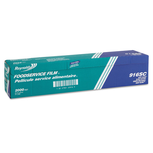 Food Service | Reynolds Wrap 000000000000000916 24 in. x 2,000 ft. PVC Film Roll with Cutter Box (1/Carton) image number 0